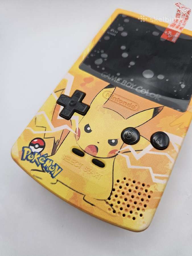 Nintendo game boy color Pokemon Pikachu - nuotraukos Nr. 3