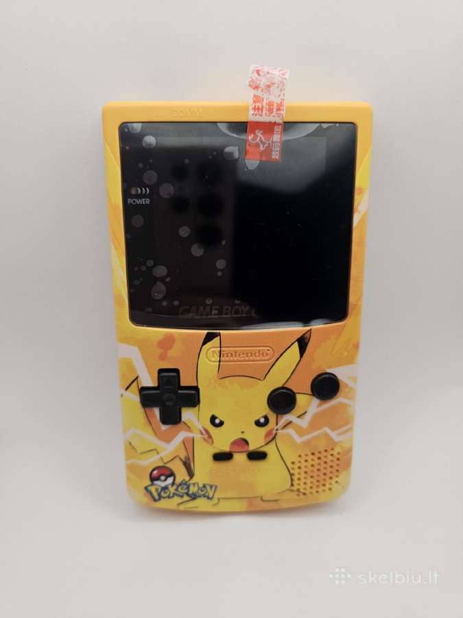 Nintendo game boy color Pokemon Pikachu - nuotraukos Nr. 4