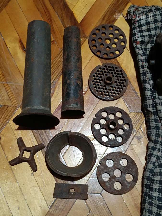 Senovinė vokiška mėsmalė Alexanderwerk No.8 - nuotraukos Nr. 4