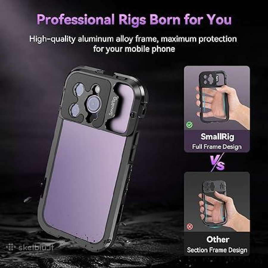 Smallrig Video Rig Kit for iPhone 14 Pro - 4100 - nuotraukos Nr. 6