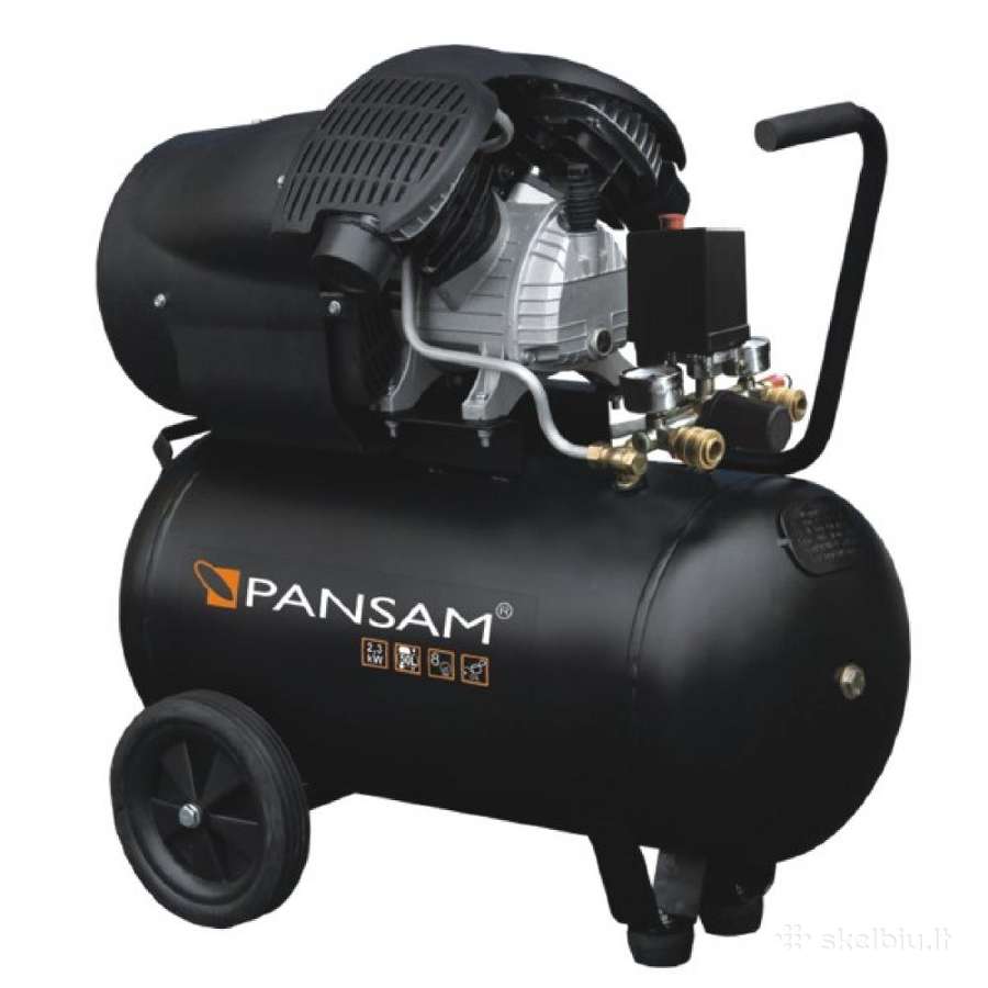 Oro kompresorius 50l 2,3kw, 400l/min Pansam
