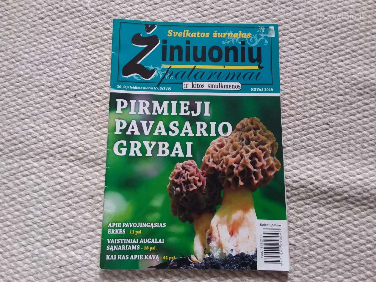 Sveikatos žurnalas žiniuonių patarimai 2019-03
