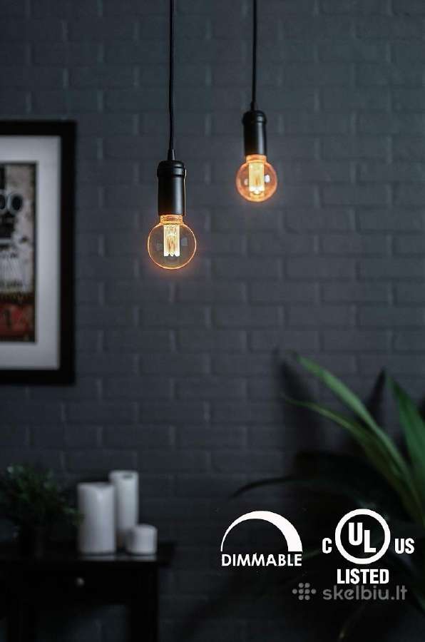 LED filament Retro lemputės - nuotraukos Nr. 2