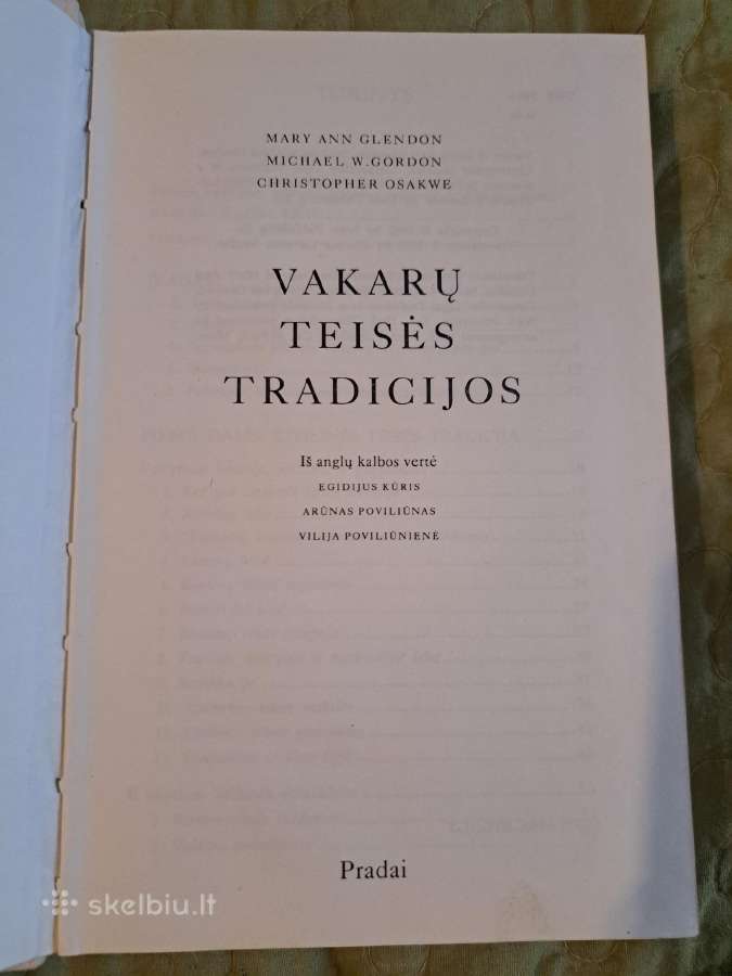 Vakarų teisės tradicijos - nuotraukos Nr. 2