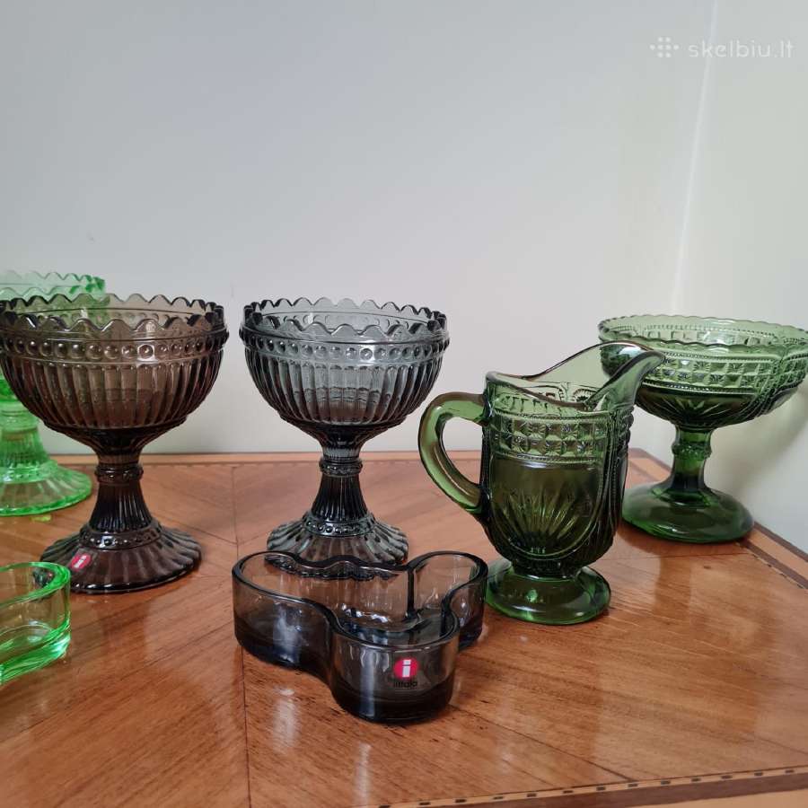 Suomiškas stiklas Iittala, Riihimaen lasi - nuotraukos Nr. 2