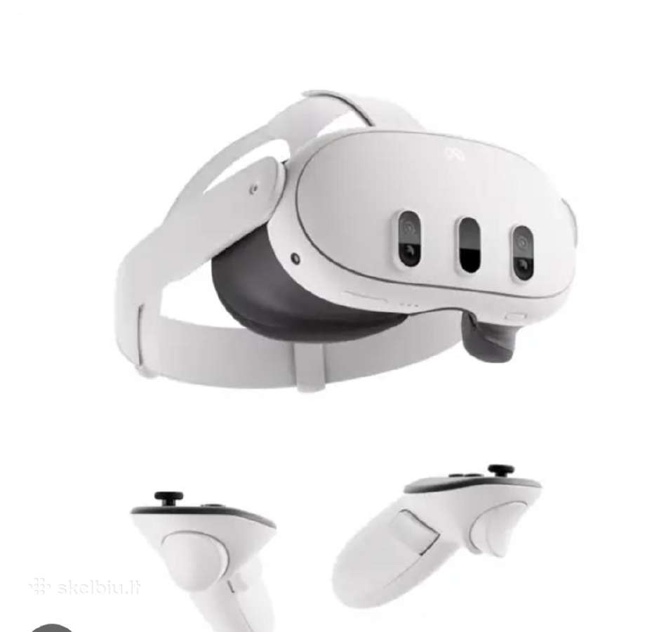 Oculus Quest 3 virtualios realybės akinių nuoma