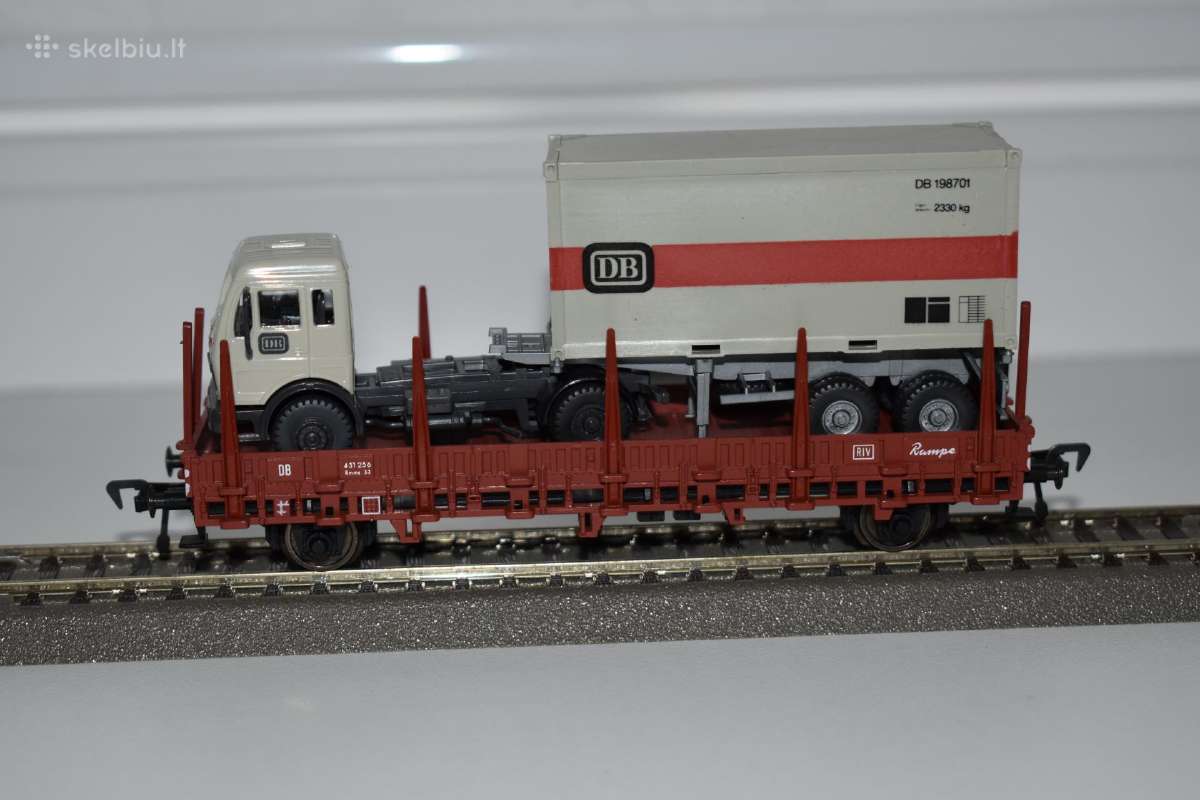 Märklin ir Roco krovininiai vagonai. M 1:87 (H0) - nuotraukos Nr. 3