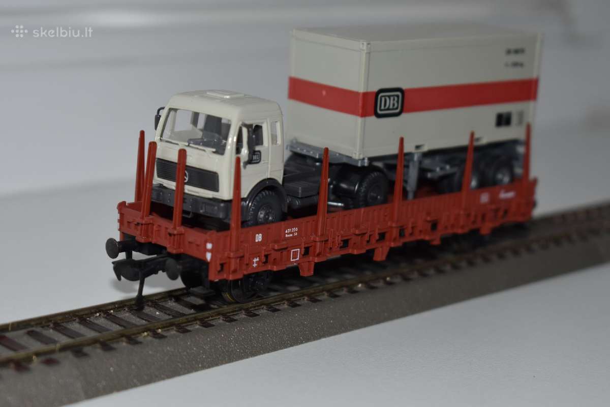 Märklin ir Roco krovininiai vagonai. M 1:87 (H0) - nuotraukos Nr. 4