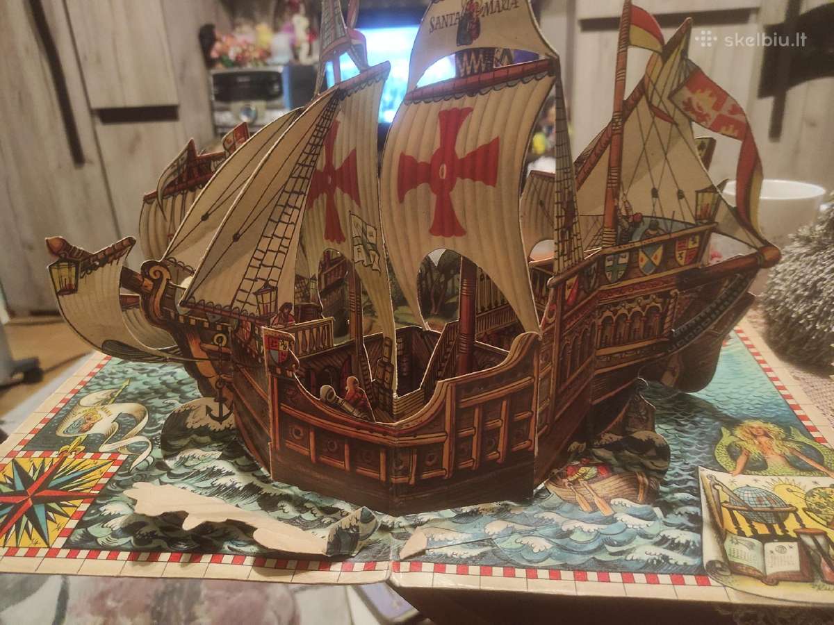 Ekspedicijos Santa Maria modelis - nuotraukos Nr. 3