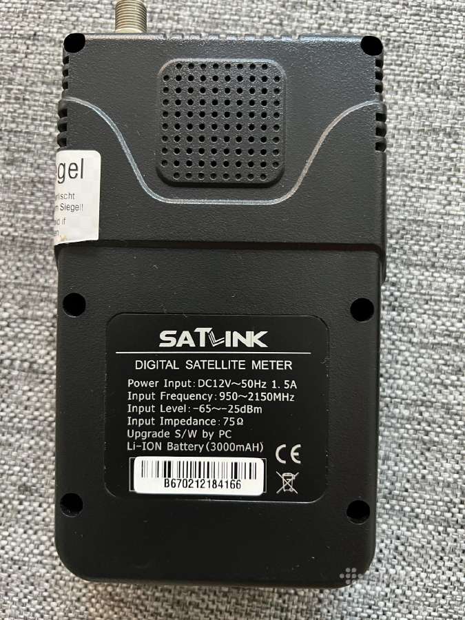 Originalus Satlink Ws-6902 signalo ieškiklis - nuotraukos Nr. 2