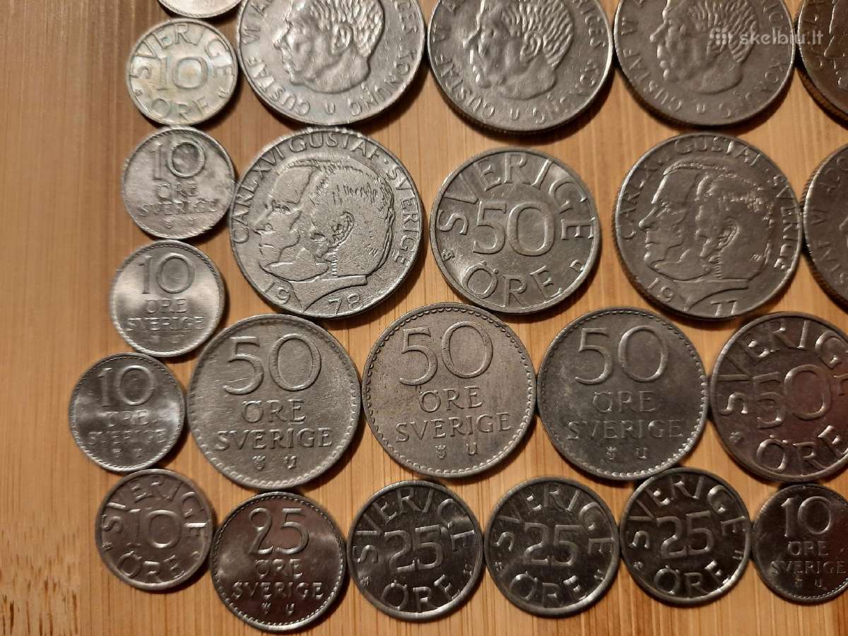 Ore monetu komplektukas - Švedija - nuotraukos Nr. 4