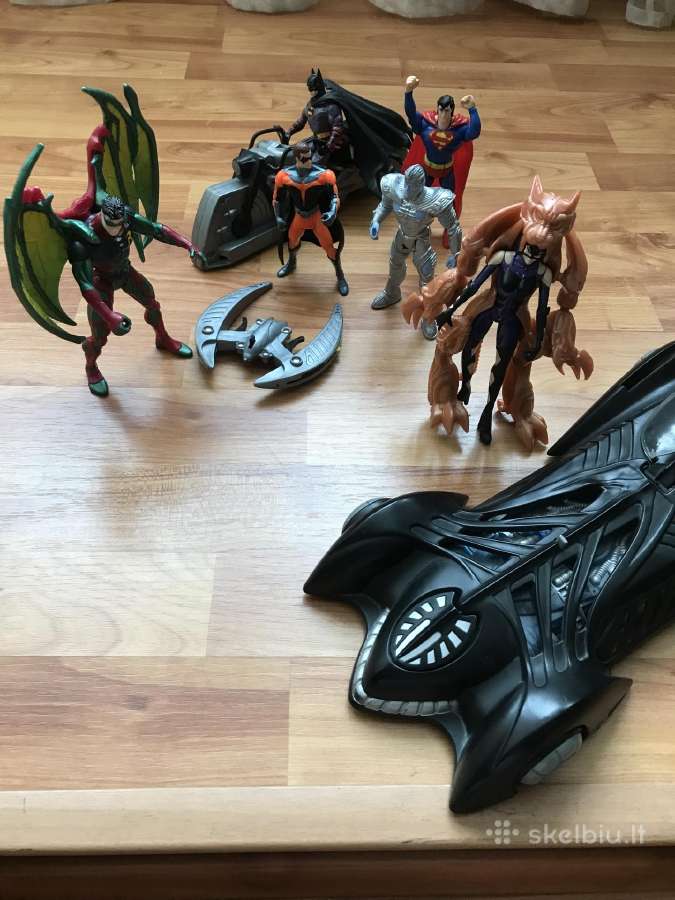 Batman figureles. Mašina. Motobike. Originalas - nuotraukos Nr. 4