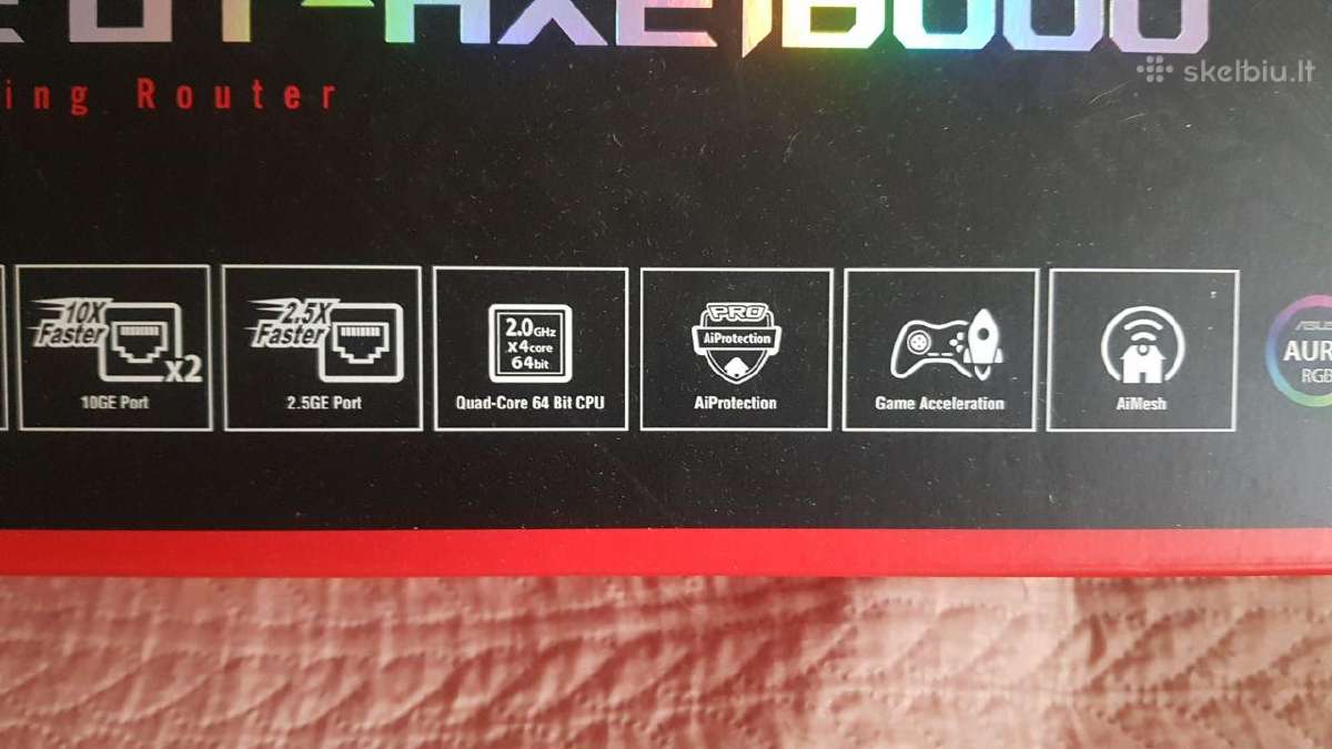 Maršrutizatorius Asus rog gt-axe16000 - nuotraukos Nr. 3
