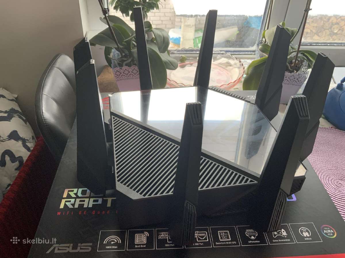 Maršrutizatorius Asus rog gt-axe16000 - nuotraukos Nr. 5