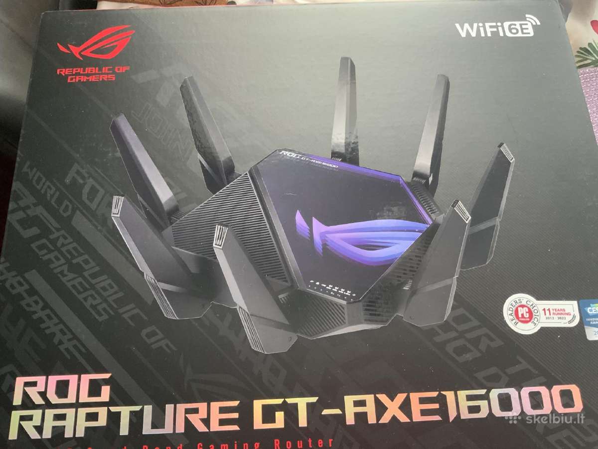 Maršrutizatorius Asus rog gt-axe16000 - nuotraukos Nr. 7