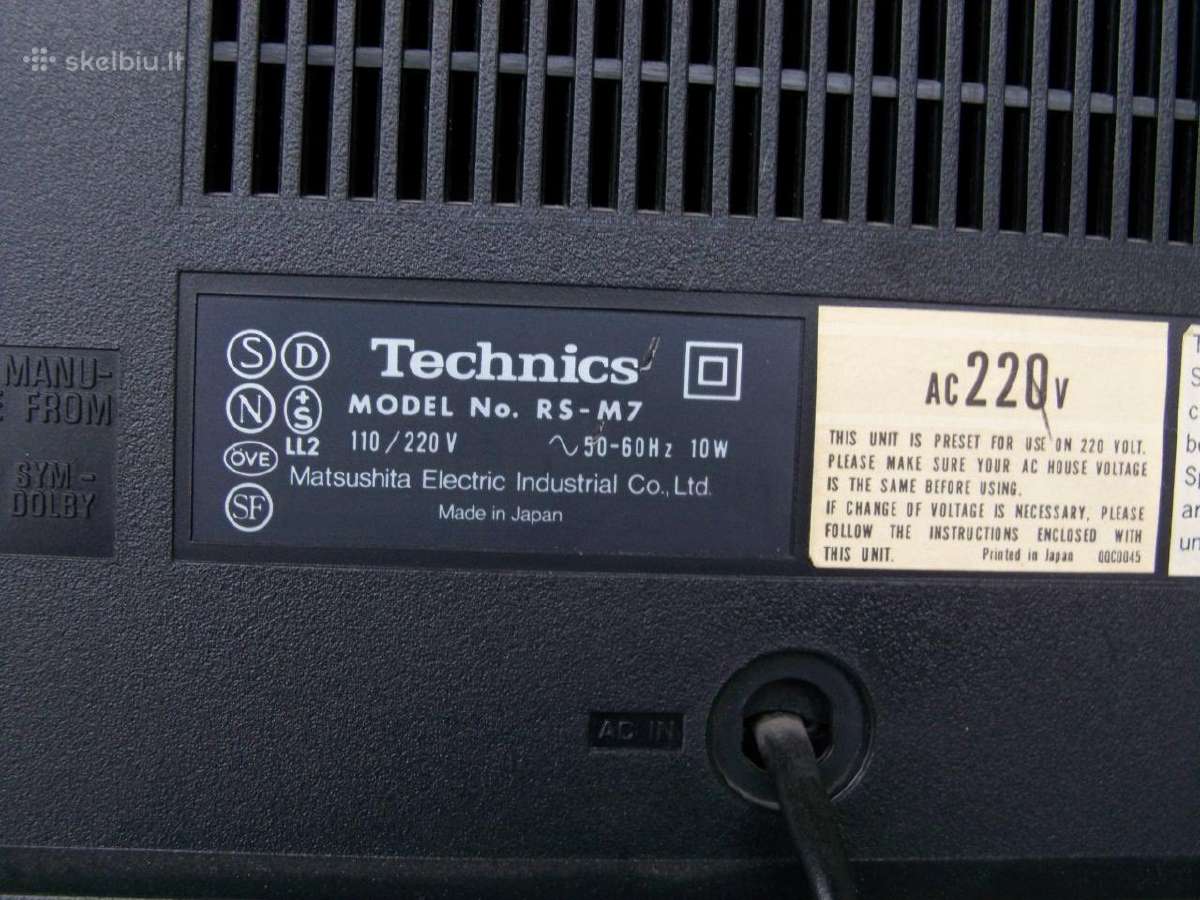 Pioneer. Kenwood. Denon. Technics. Rotel. - nuotraukos Nr. 24