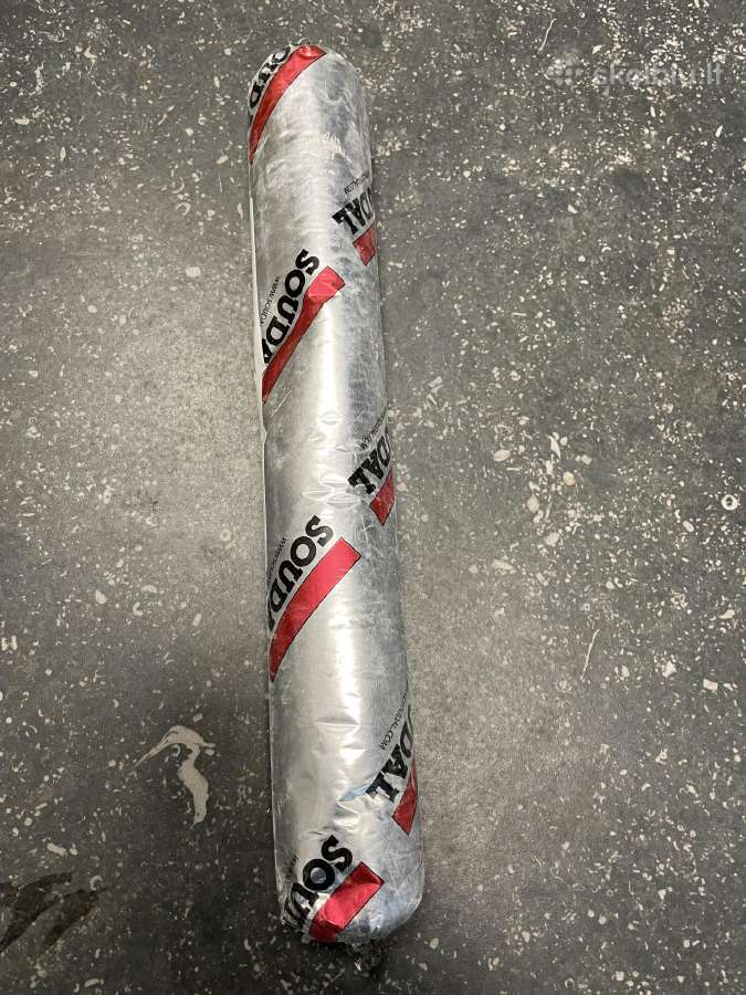 Neutralus sanitarinis silikonas Soudal Silirub 2/s