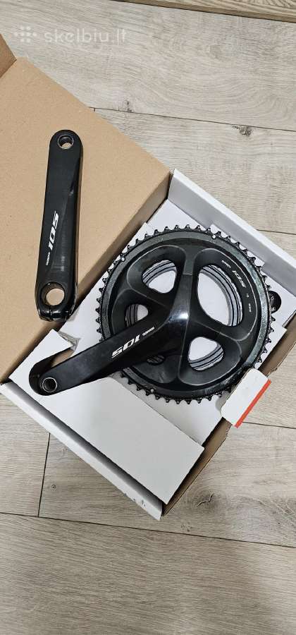 Shimano 105 crankset'as (švaistikliai) - nuotraukos Nr. 2
