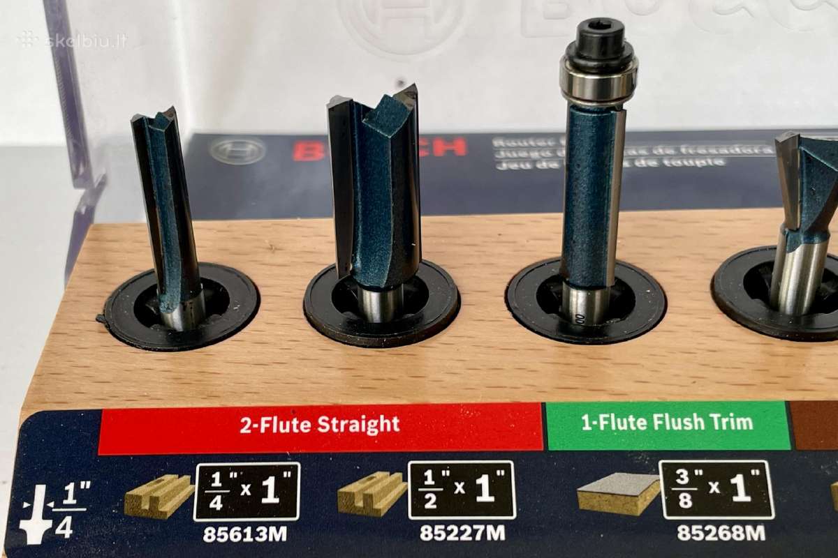 6 frezų rinkinys Bosch Rbs006 - nuotraukos Nr. 4