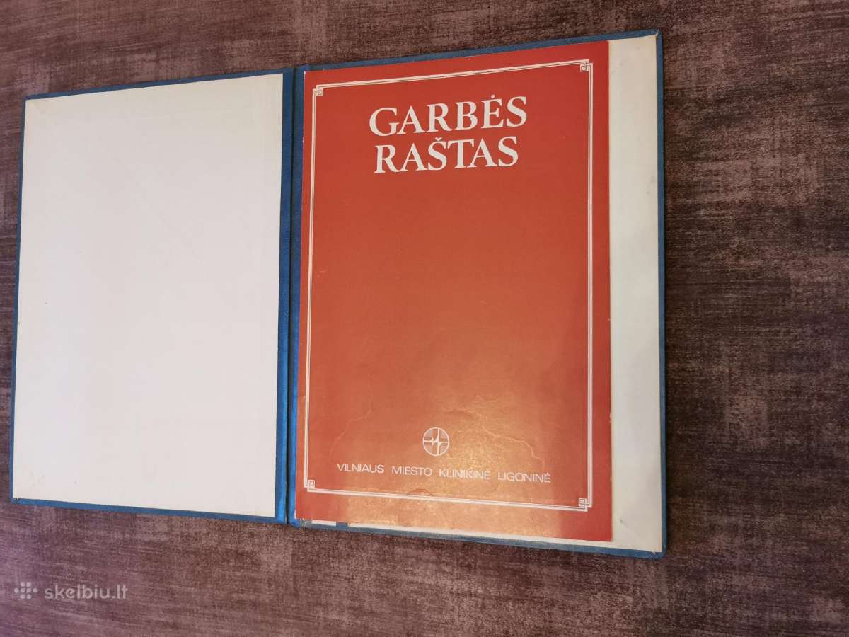 Senas garbės raštas - nuotraukos Nr. 6