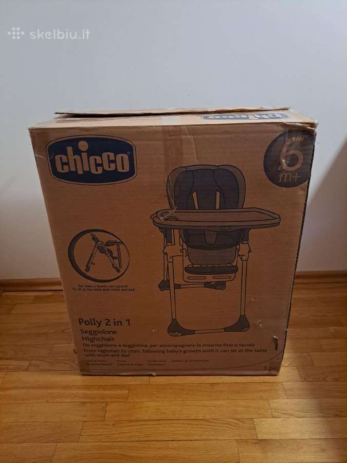 Maitinimo kėdutė Chicco Polly 2 in 1 - nuotraukos Nr. 13