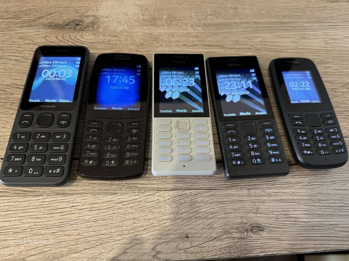 Nokia 125, 105 ir kiti