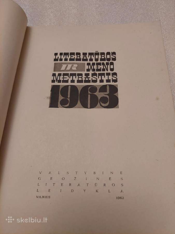 Literatūros ir meno metraštis 5 - nuotraukos Nr. 2