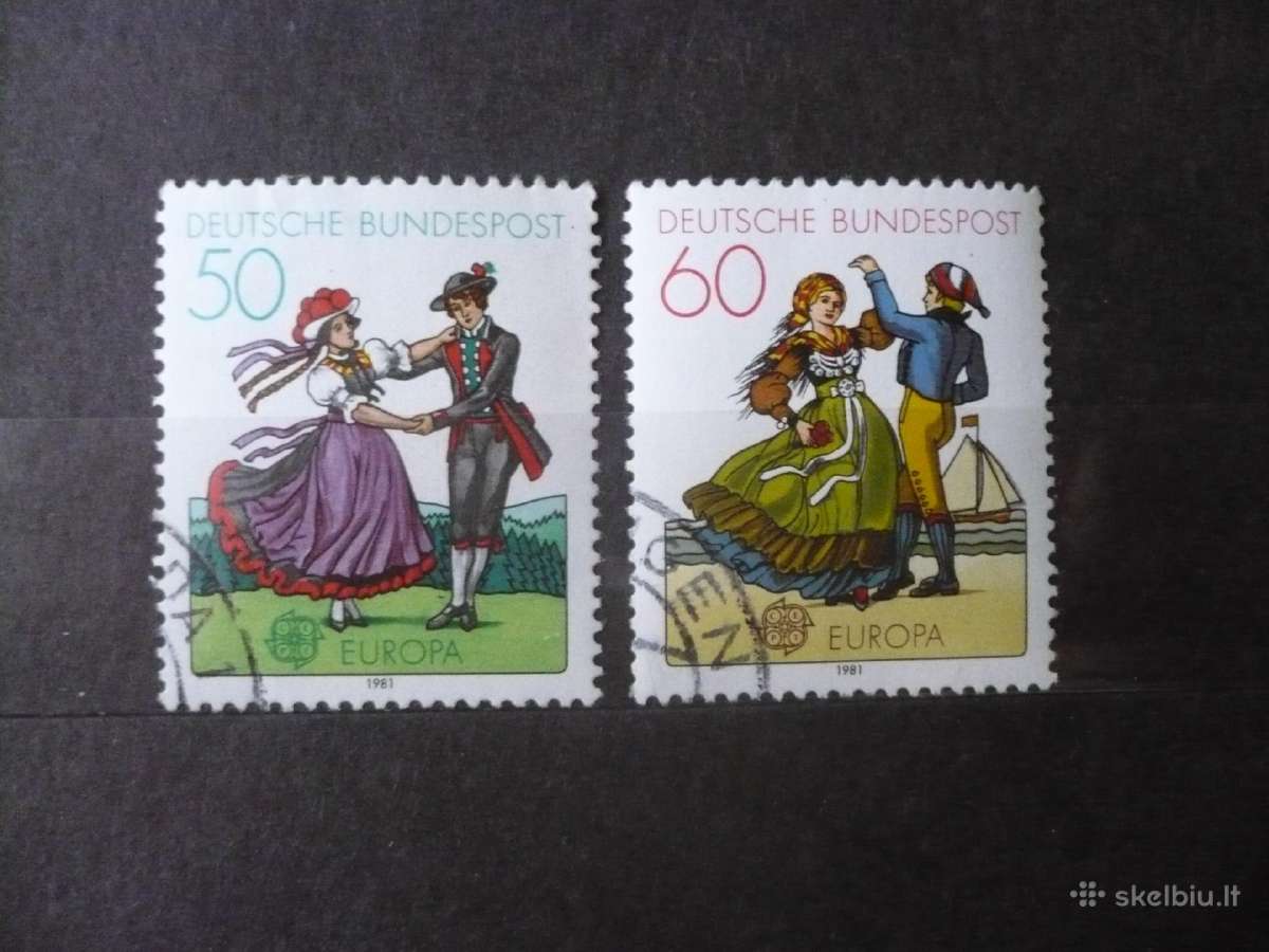 1981 Europa pašto ženklai – folkloras