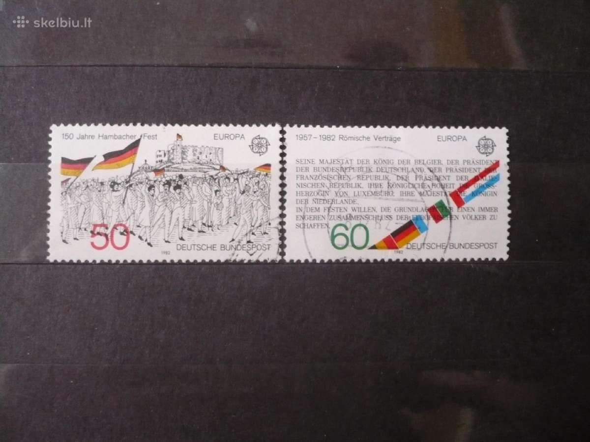 1982 m. Europa pašto ženklai – istoriniai įvykiai