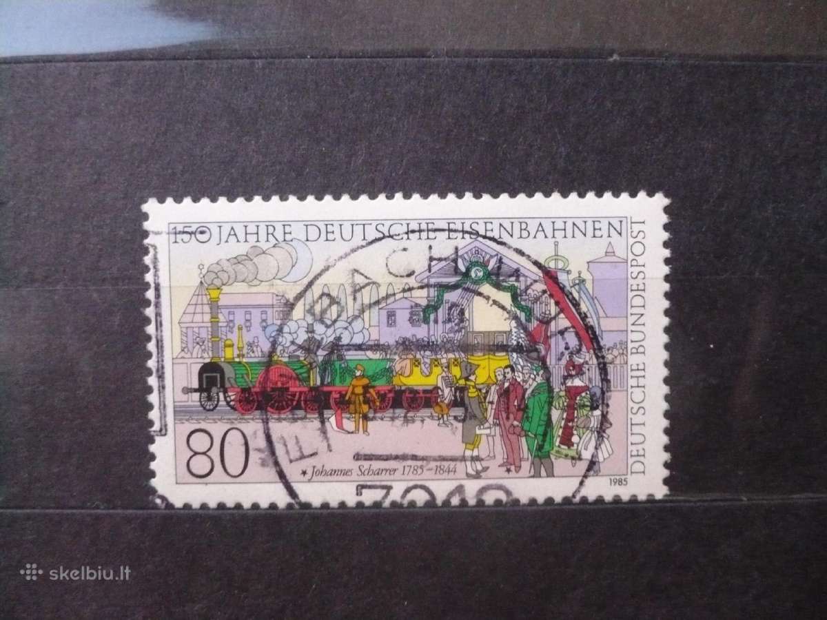 1985 150-osios Vokietijos geležinkelio metinės