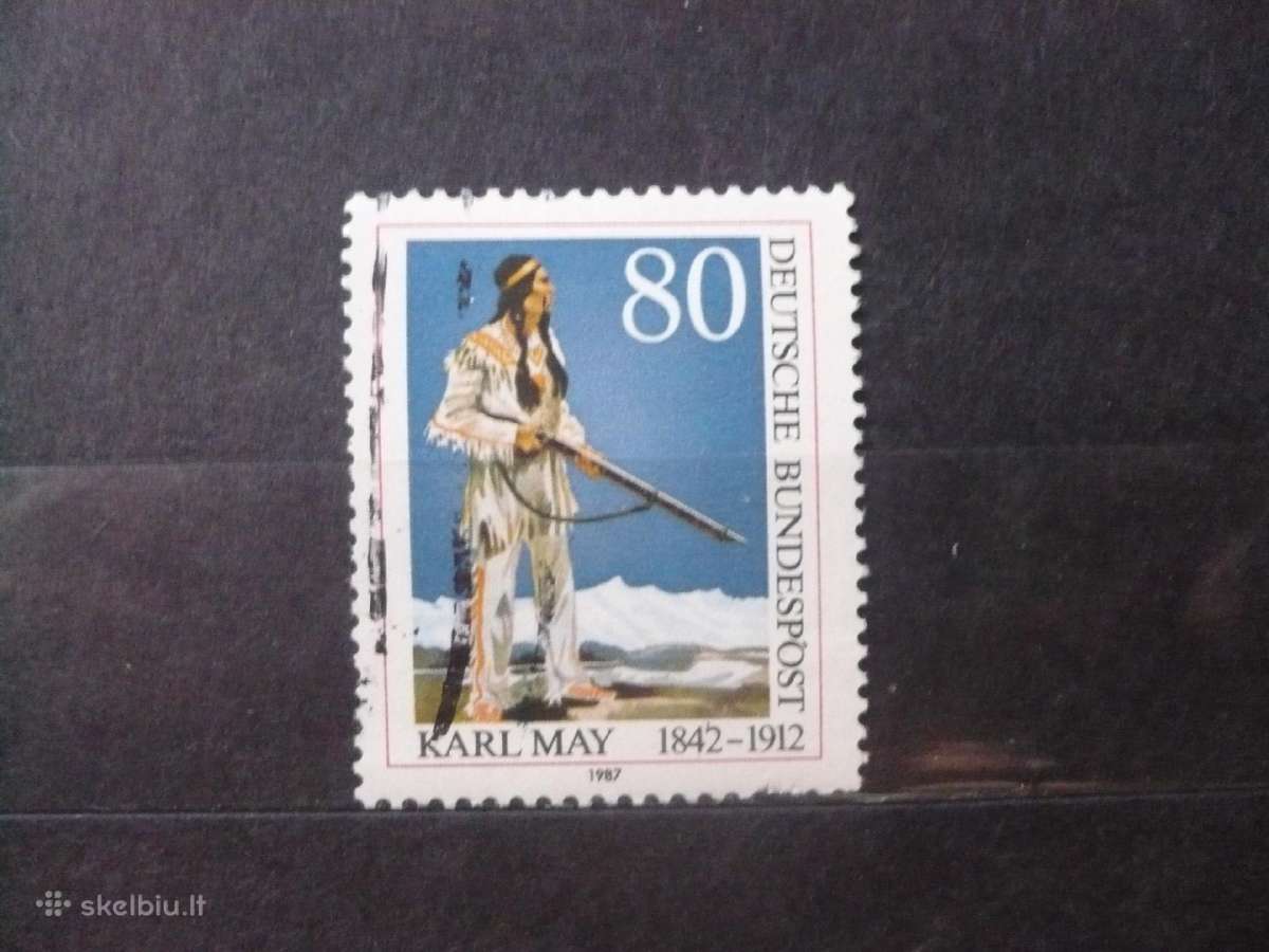1987 m.75-osios rašytojo Karlo May mirties metinės