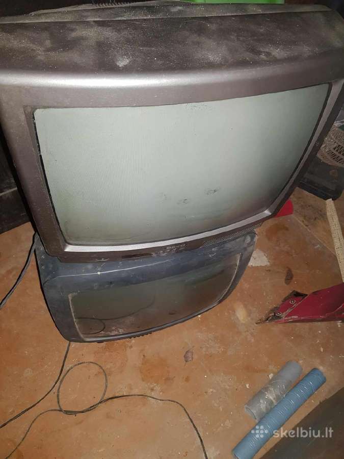 Du veikiantys televizoriai - nuotraukos Nr. 2