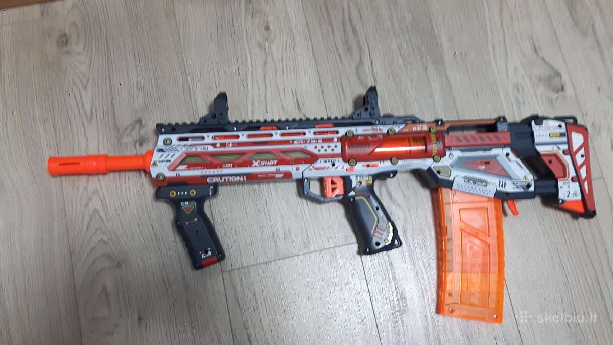 Naujas x-shot žaislinis šautuvas