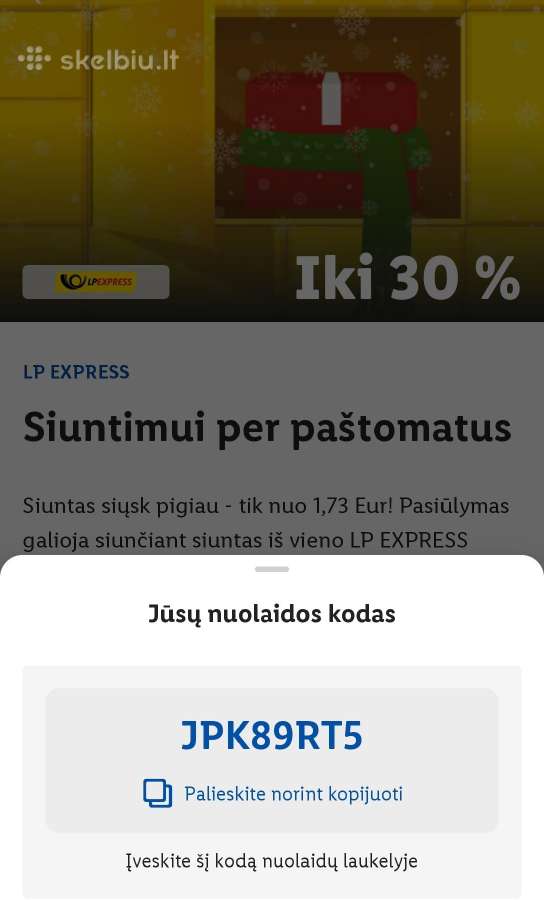 Nuolaidos ir rekomendacijos kodai jums - nuotraukos Nr. 12