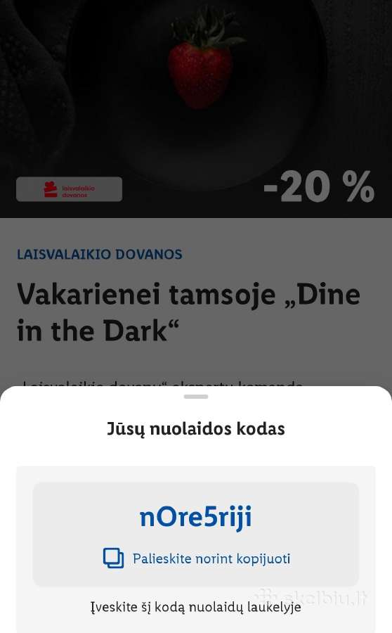Nuolaidos ir rekomendacijos kodai jums - nuotraukos Nr. 13