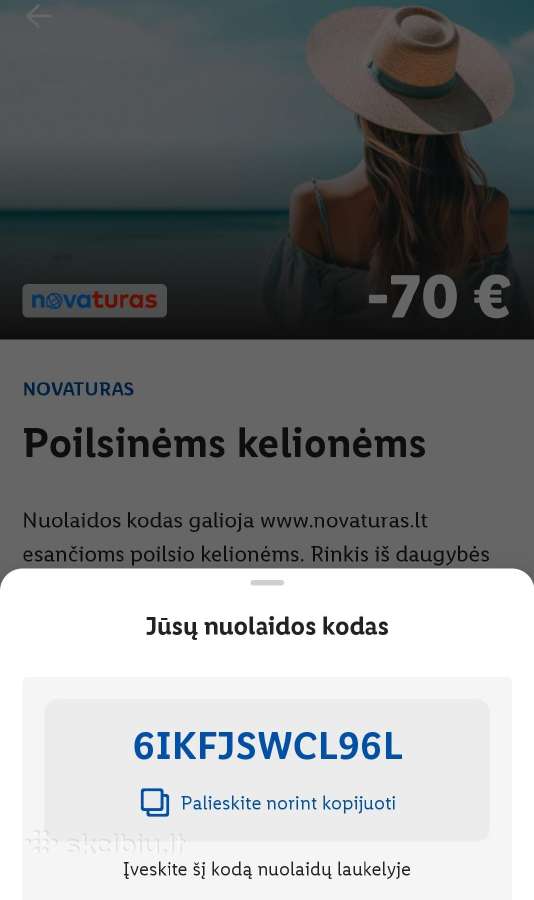 Nuolaidos ir rekomendacijos kodai jums - nuotraukos Nr. 10