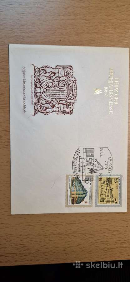 Ddr vokai Fdc - nuotraukos Nr. 3