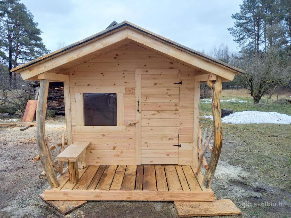 Vaikų žaidimo namelis/ aikštelė - nuotraukos Nr. 30