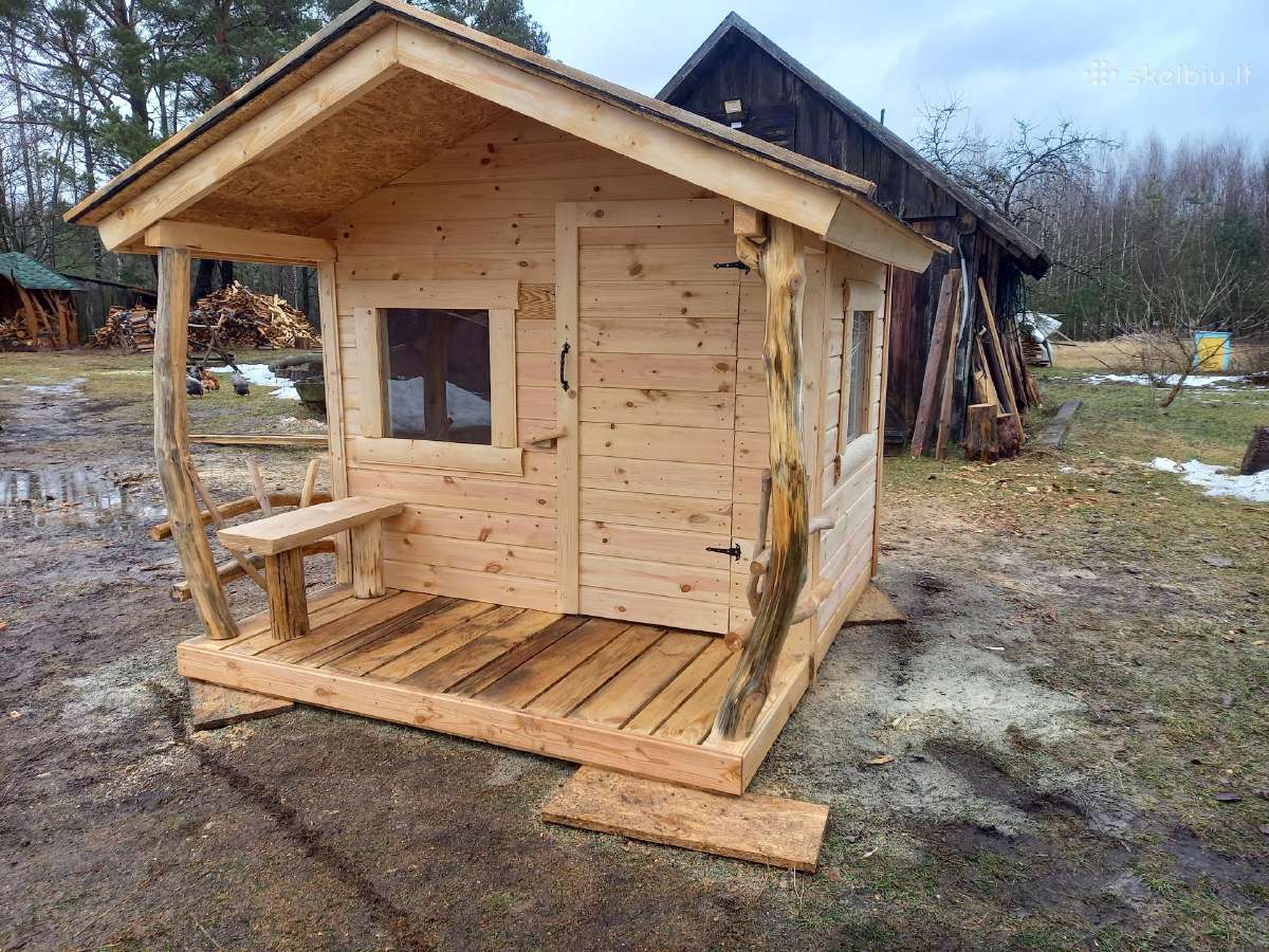 Vaikų žaidimo namelis/ aikštelė - nuotraukos Nr. 28
