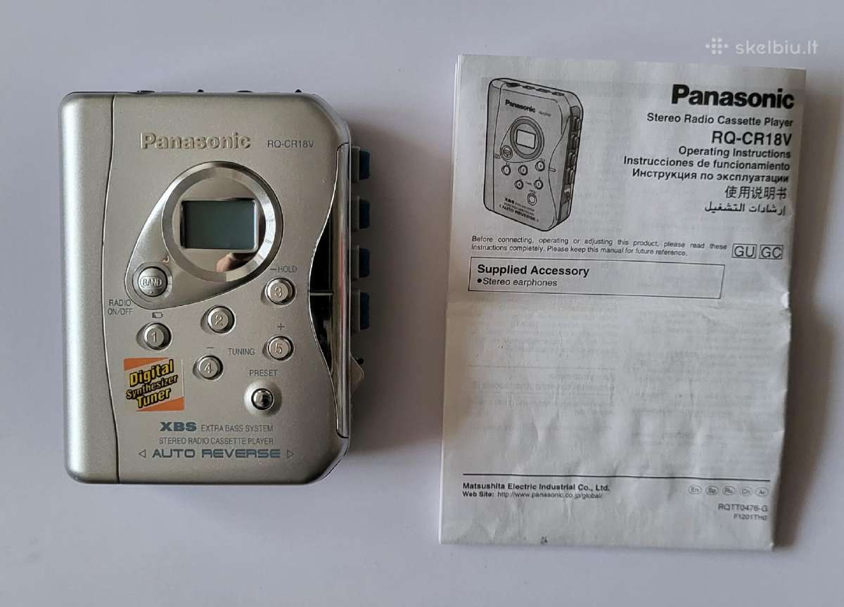 Panasonic Rq - Cr 18 V