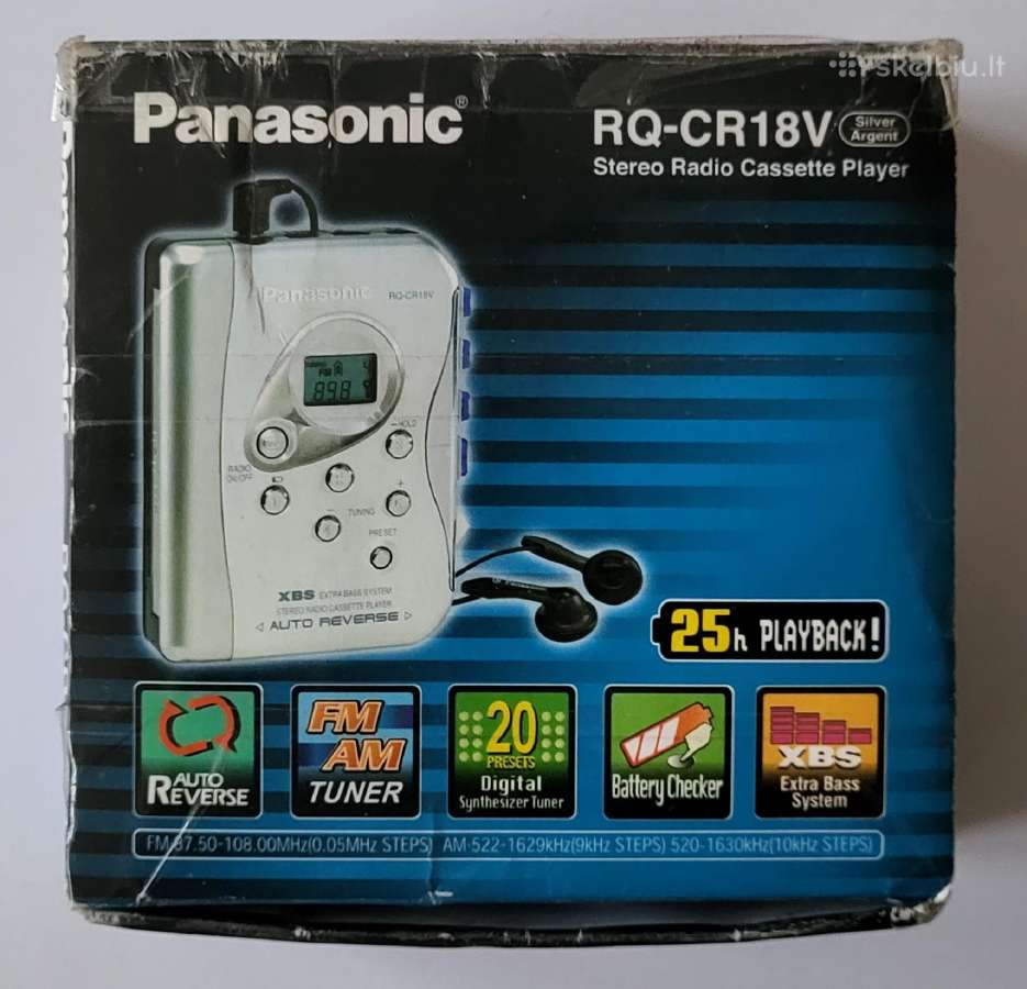 Panasonic Rq - Cr 18 V - nuotraukos Nr. 2