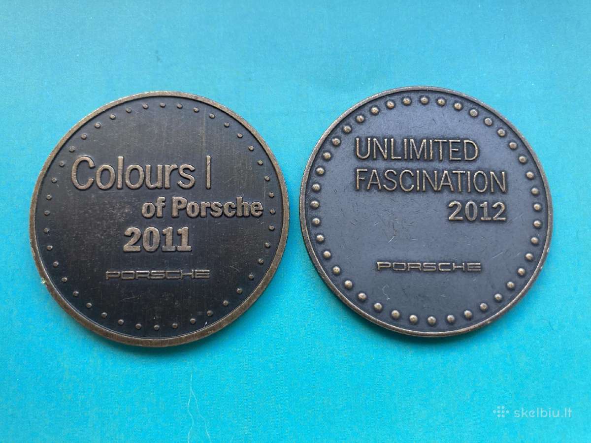Porsche medaliai