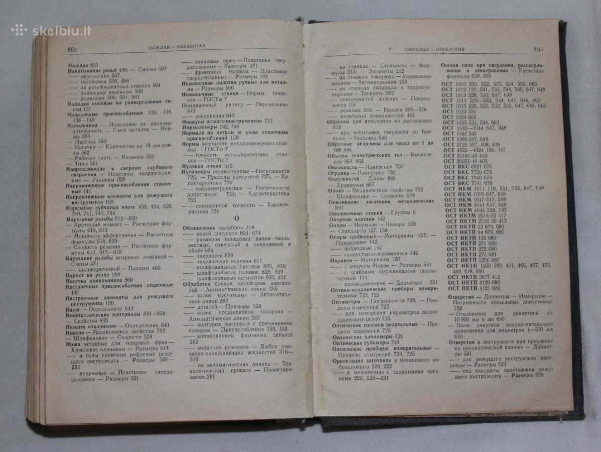 Tekinimo mašinų technologo vadovas 1963m. - nuotraukos Nr. 9