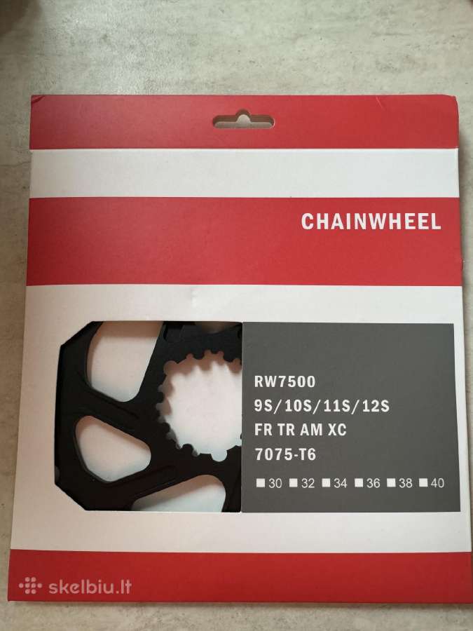 Priekinė žvaigždė / chainring Sram / Shimano - nuotraukos Nr. 5