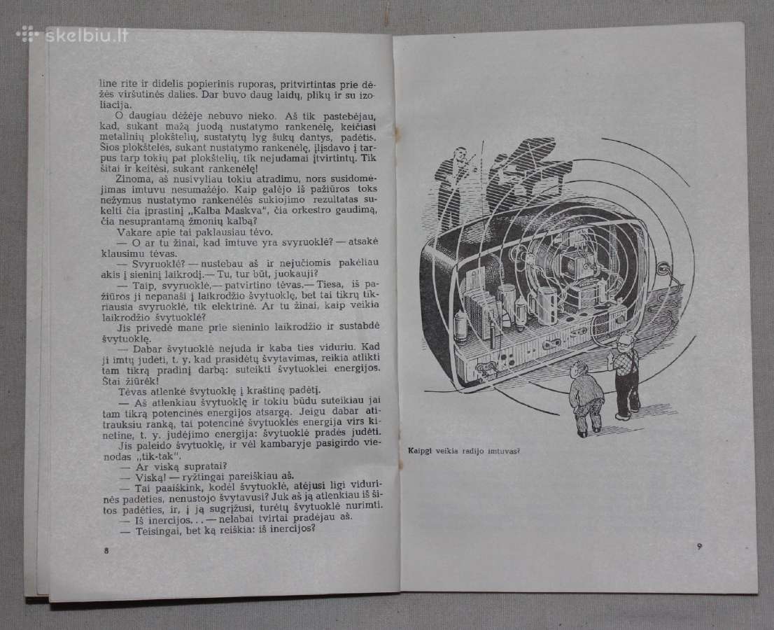 Pasakojimas apie radijo imtuvą knyga 1963m. - nuotraukos Nr. 3