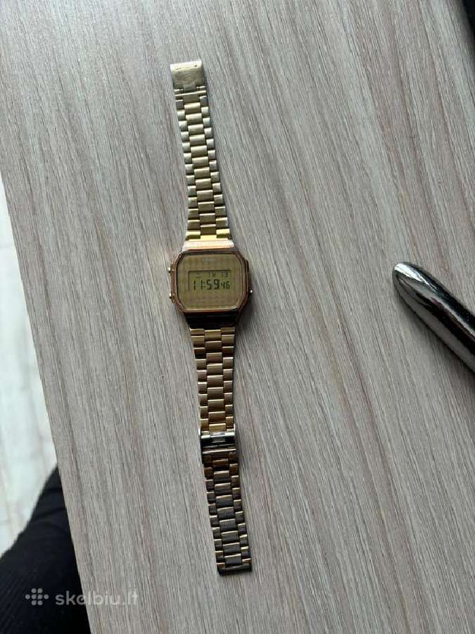 Casio A168 Gold - nuotraukos Nr. 2