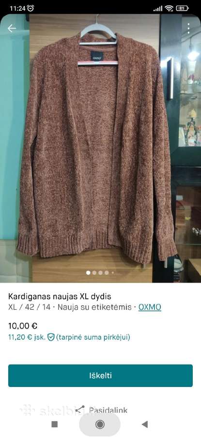 Kardiganai, megztukai, bliuskutės moterims - nuotraukos Nr. 2