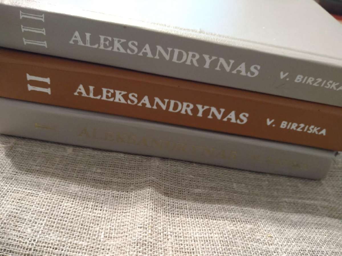 Parduodu Vaclovo Biržiškos „aleksandryną“