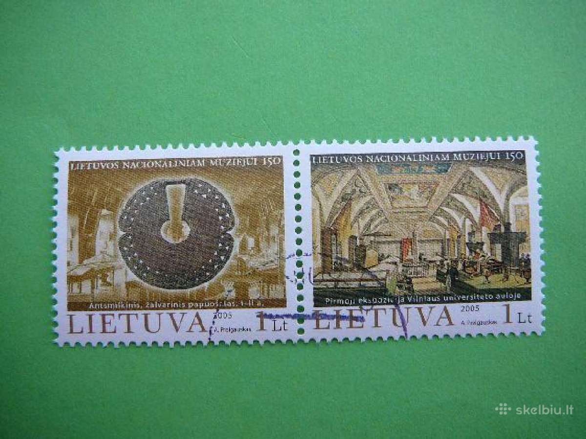 Nacionalinis muziejus Lietuva 2005 lit873a