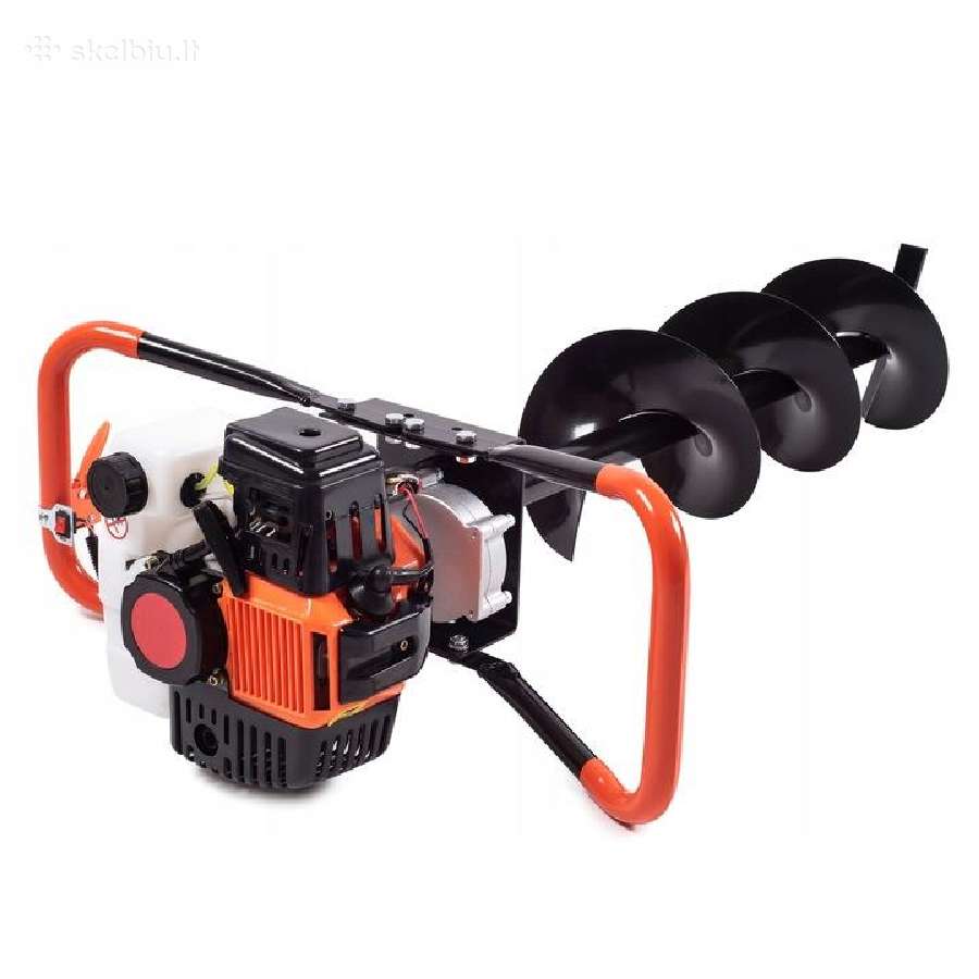 Žemės grąžtas 5,2 Ag su 3 grąžtais Boxer Bx-121 - nuotraukos Nr. 3